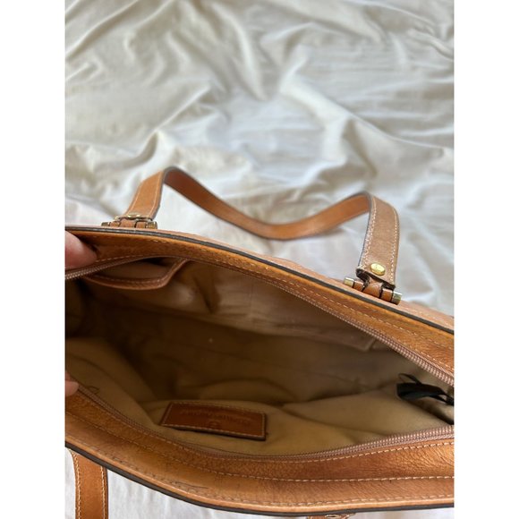 Etienne Aigner Tan Leather Handbag - Picture 9 of 13